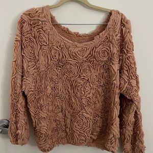 Blush rose sweater